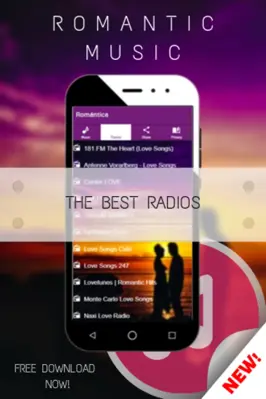 Romantic Love Songs android App screenshot 2