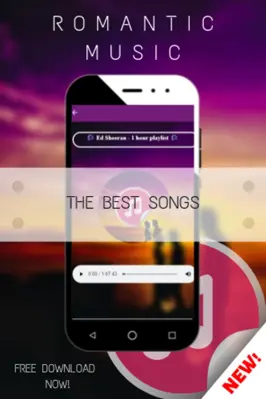 Romantic Love Songs android App screenshot 3